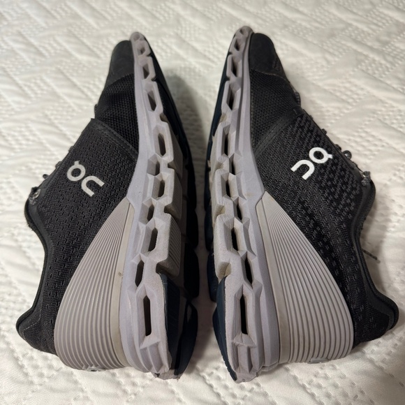 On Cloud OC Running Shoes Athletic Footwear Sneakers Sporty Black Grey Woman 9.5 - Picture 5 of 11